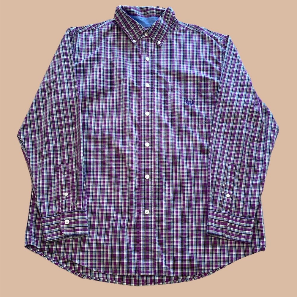 Chaps 1978 Long Sleeve Shirt, Mens size large. 🕶️